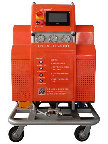 聚氨酯包裝泡沫有哪些優(yōu)勢(shì)(圖1) H5600PLC定時(shí)定量泡沫發(fā)泡機(jī)