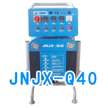 罐體底壁防腐防滲聚脲施工(圖1) JNJX-Q40聚脲噴涂機